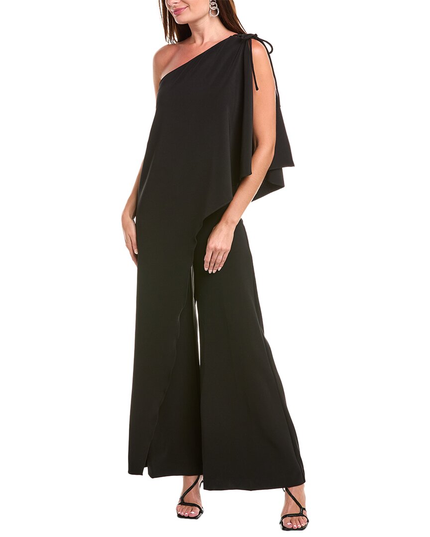 Halston Ignacia Jumpsuit In Black