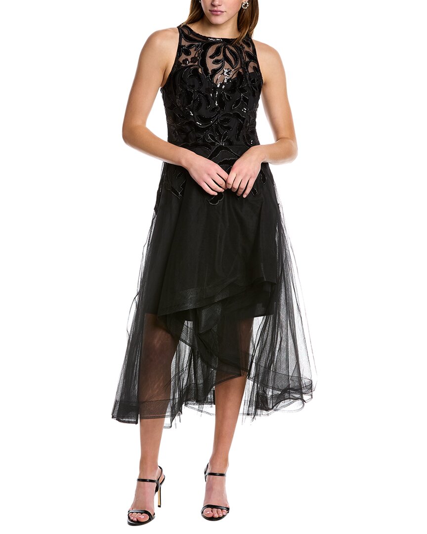 ADRIANNA PAPELL ADRIANNA PAPELL HIGH-LOW COCKTAIL DRESS
