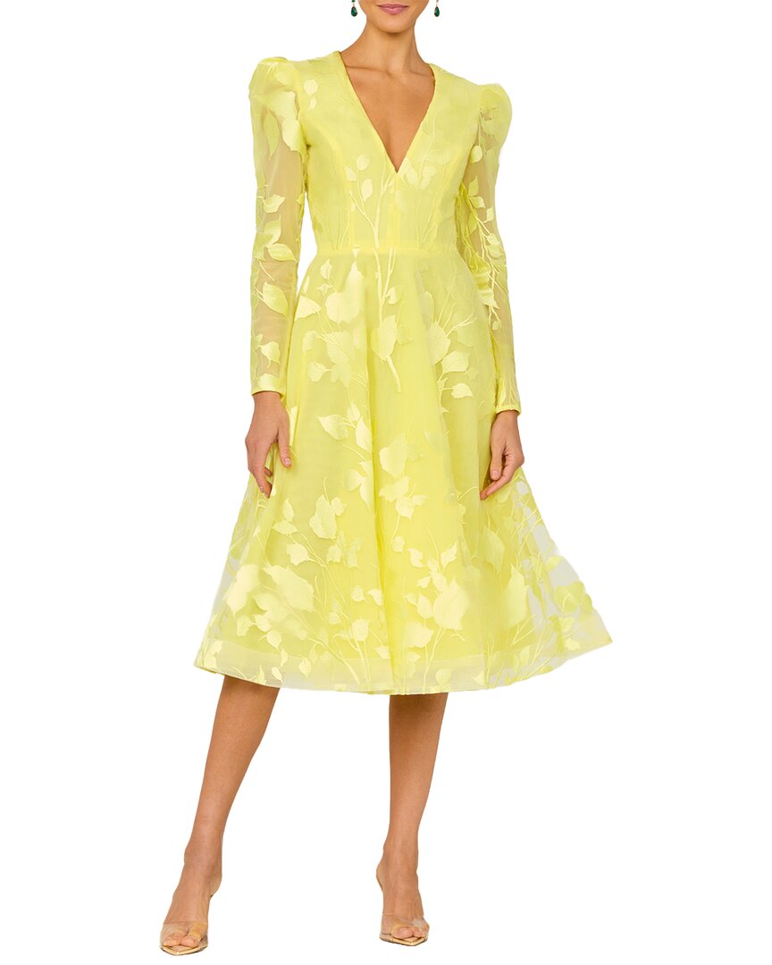 Helsi Parker Midi Dress In Yellow