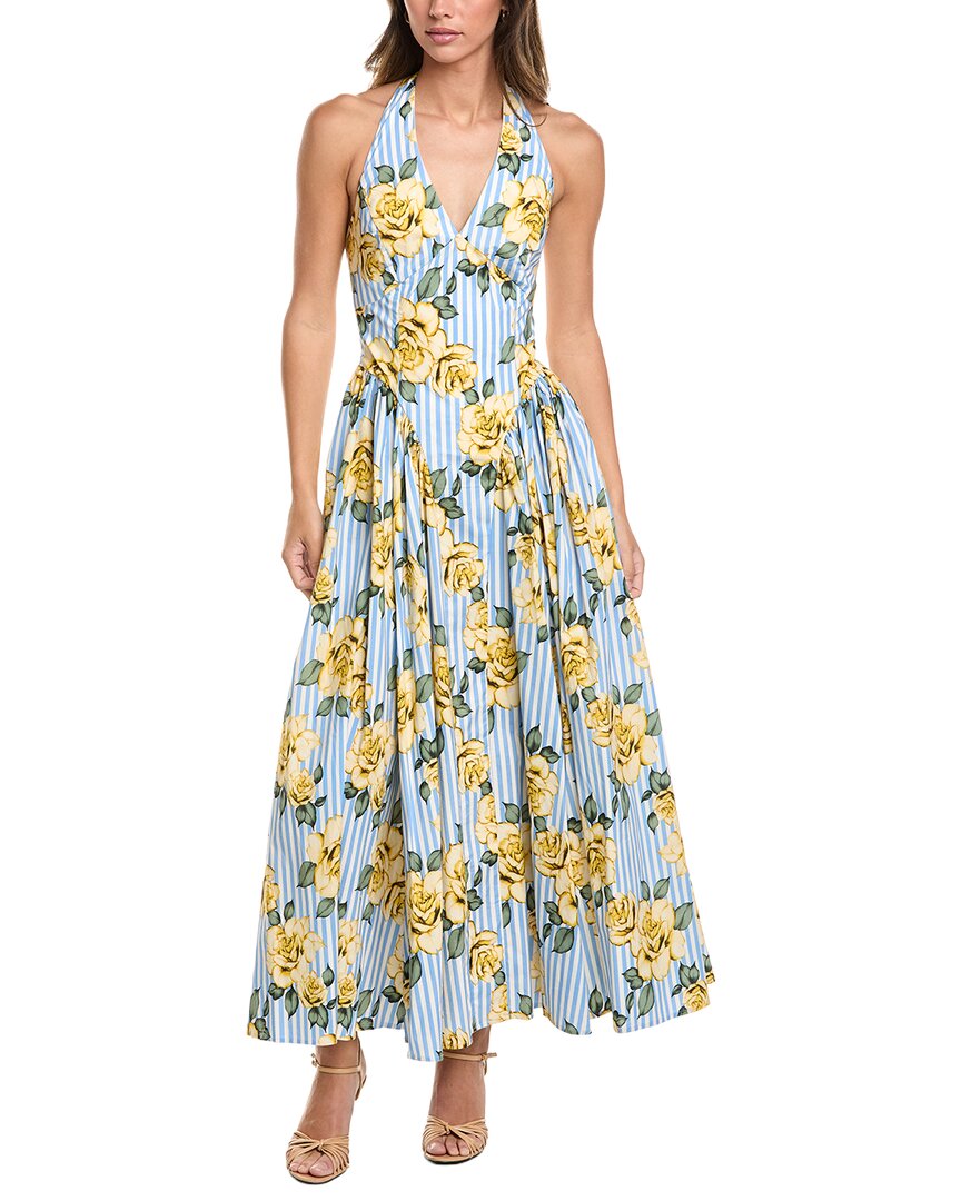 Hutch Alara Dress In Blue