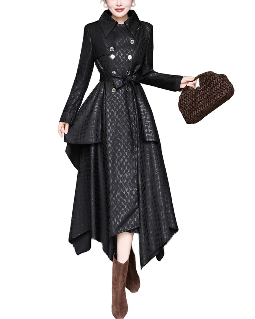 Burryco Black Solid Maxi Dress