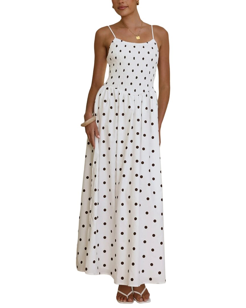Oloey Printed Maxi Dress