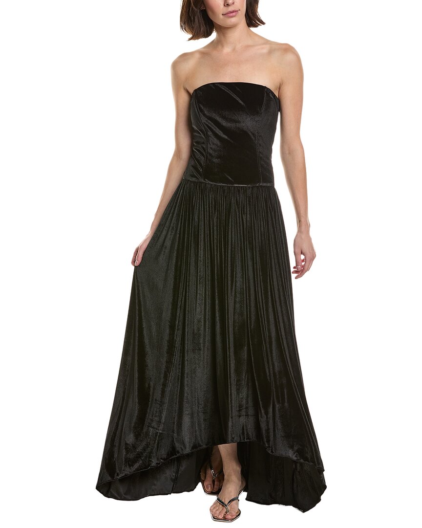 Azeeza Nayara Midi Dress In Black