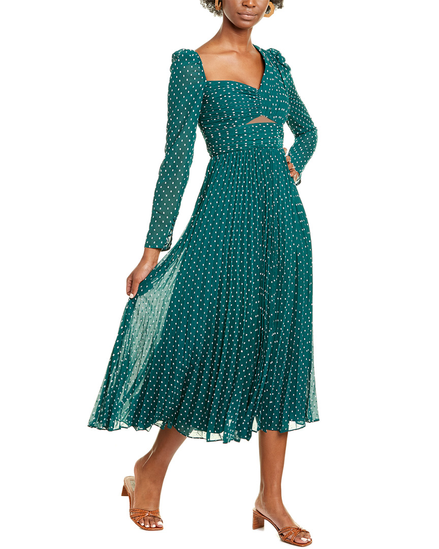 Image of Self-Portrait Cutout Midi Dress