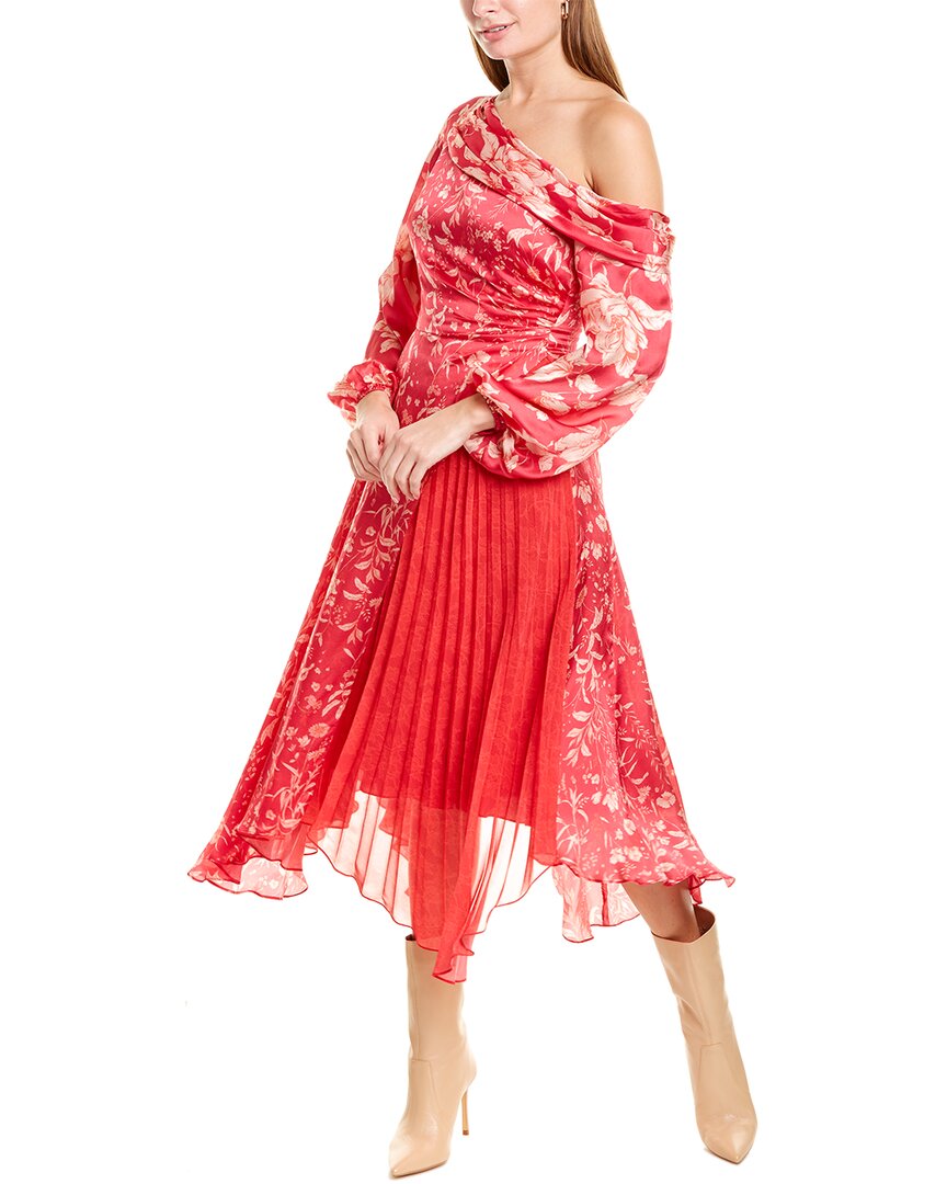 Image of AMUR Lorraine Silk Maxi Dress