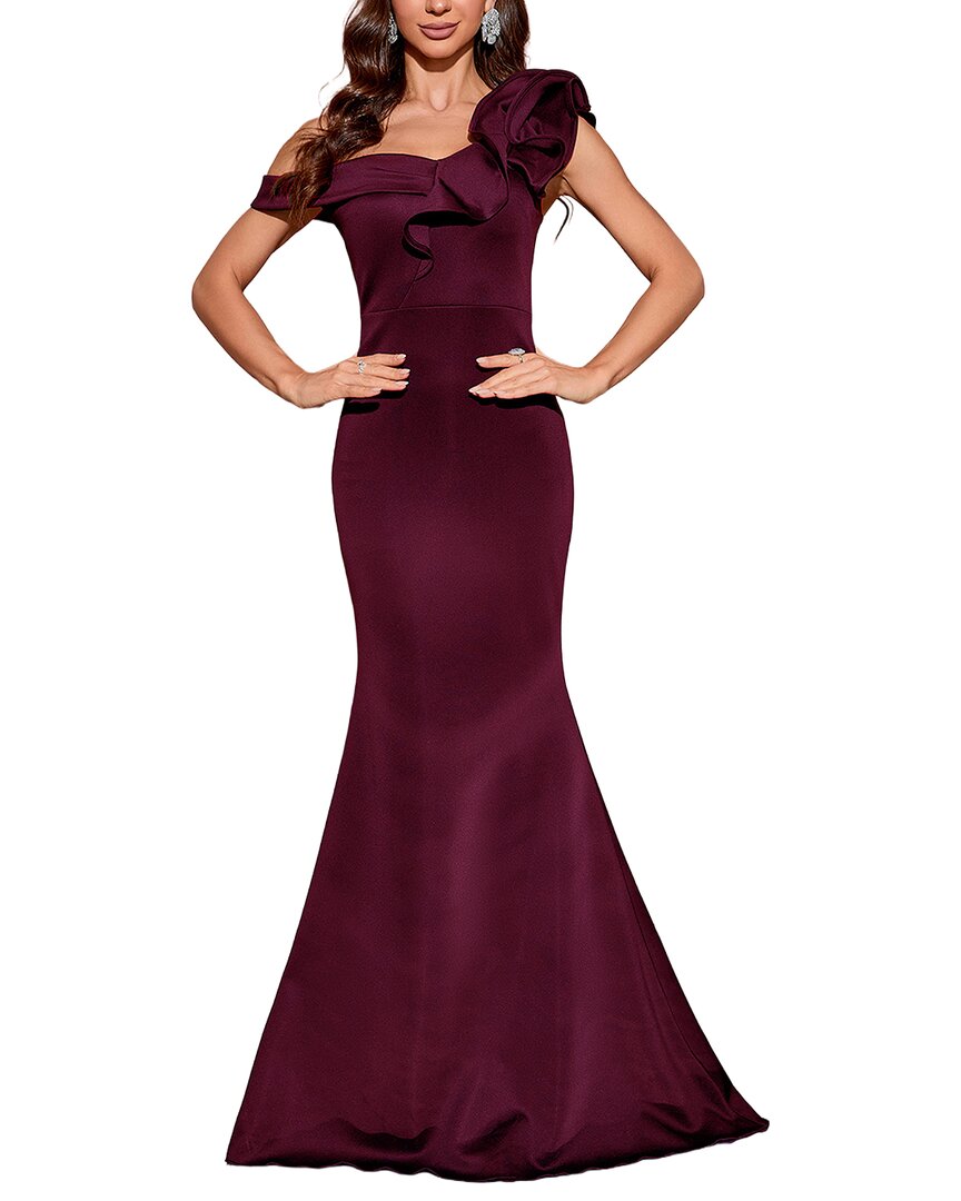 Oloey Solid Maxi Dress