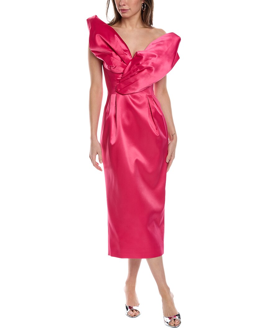 Shop Rachel Gilbert Vivi Dress In Pink