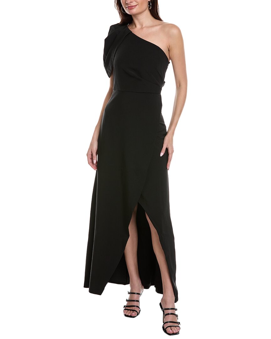 Shop Kay Unger Briana Gown In Black