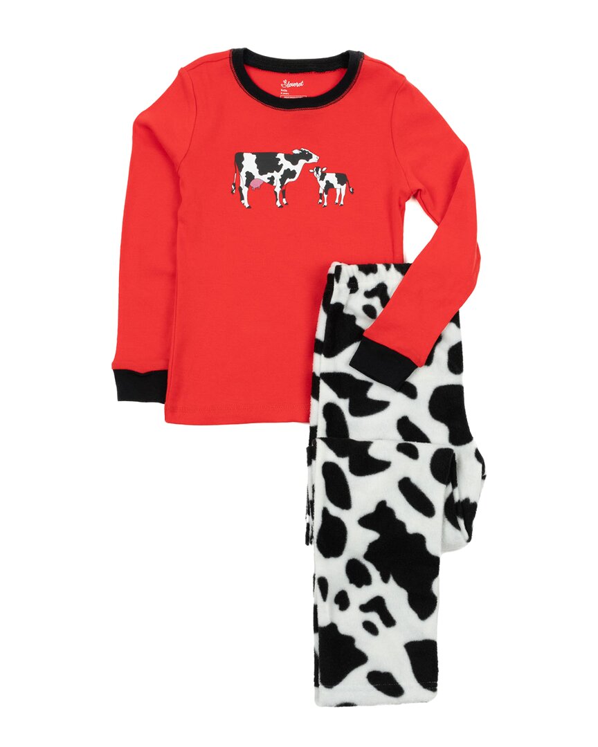 Leveret 2pc Pajama Set In Multi