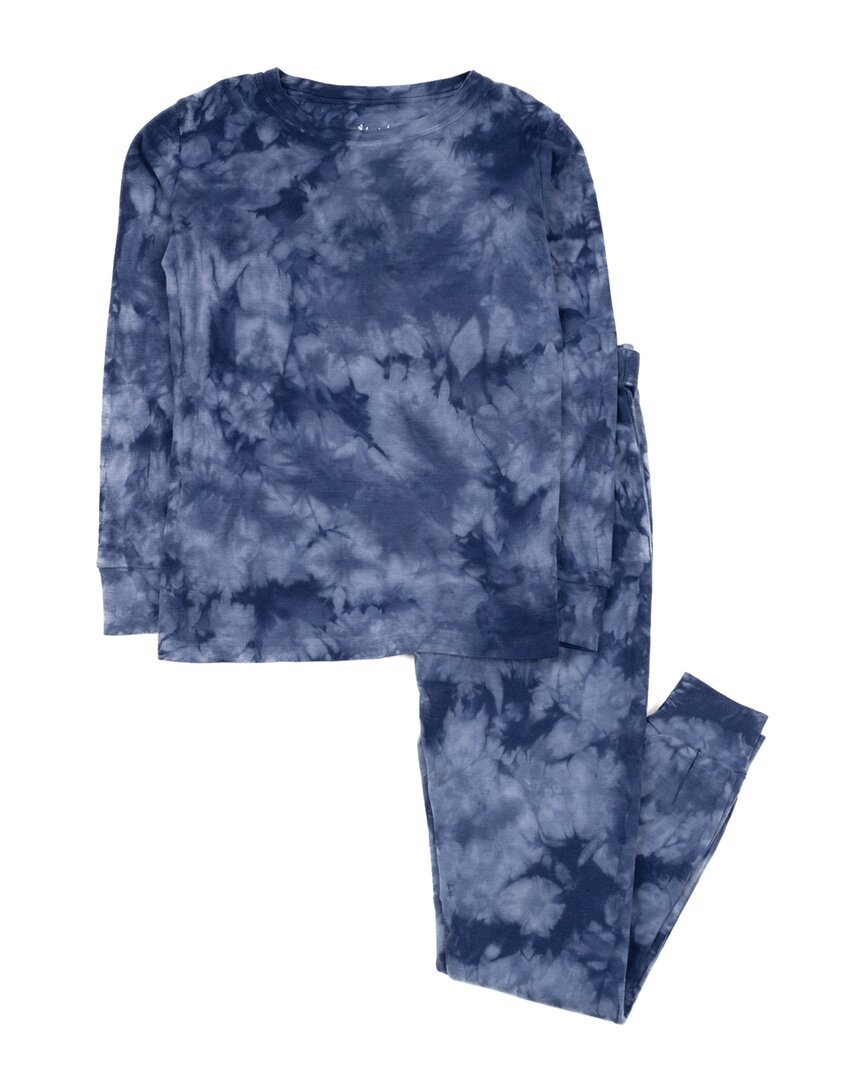 Leveret 2pc Pajama Set In Blue