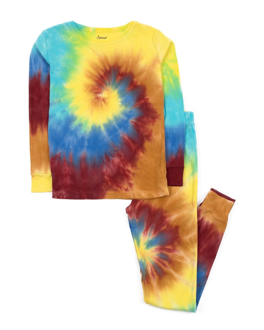 Leveret 2pc Pajama Set In Multi