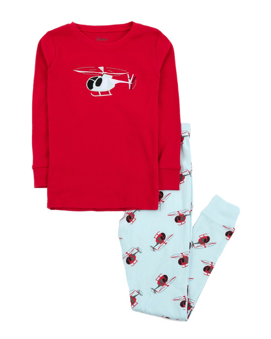 Leveret 2pc Pajama Set In Multi
