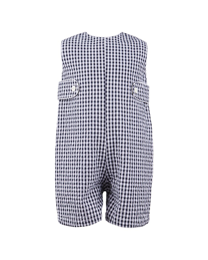 Carriage Boutique Romper In Blue