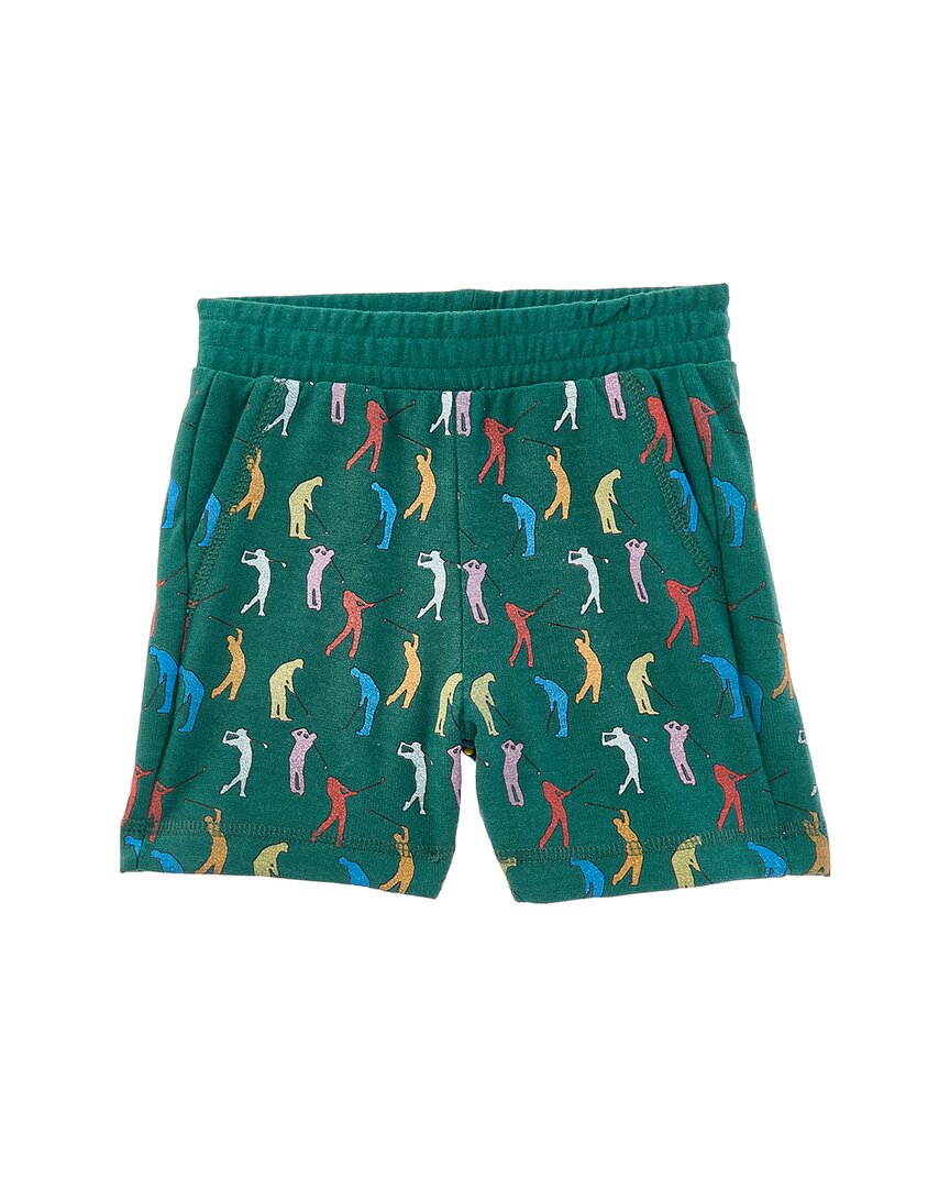 Chaser Allover Golfers Short In Green