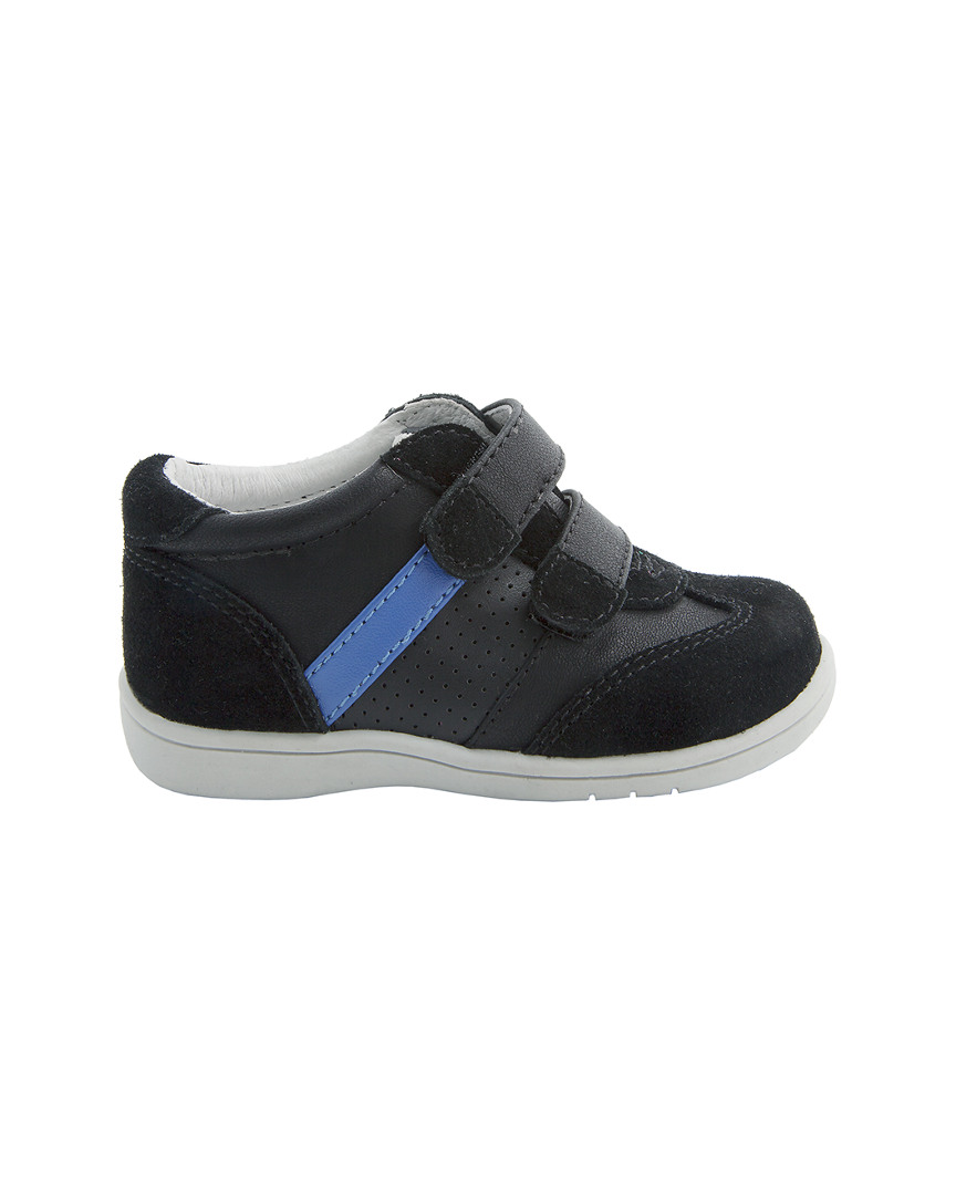 Nina Mobility By  Everest Leather Sneaker In Black