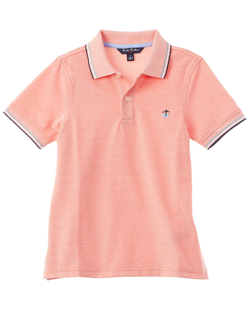 Image of Brooks Brothers Oxford Tipped Polo Shirt