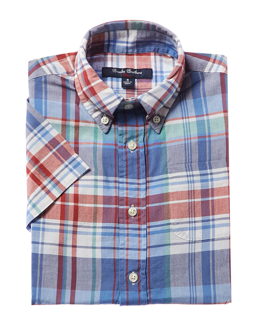 Image of Brooks Brothers Madras Dress Shirt