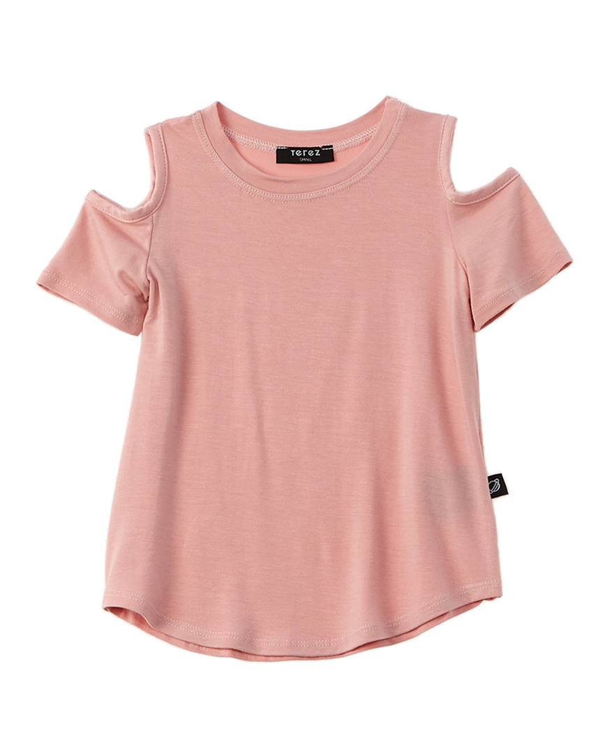 Image of Terez Cold-Shoulder Top