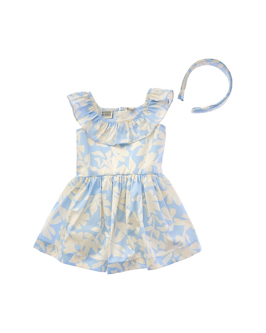 Scotch & Soda 2pc Dress & Headband Set In Multi