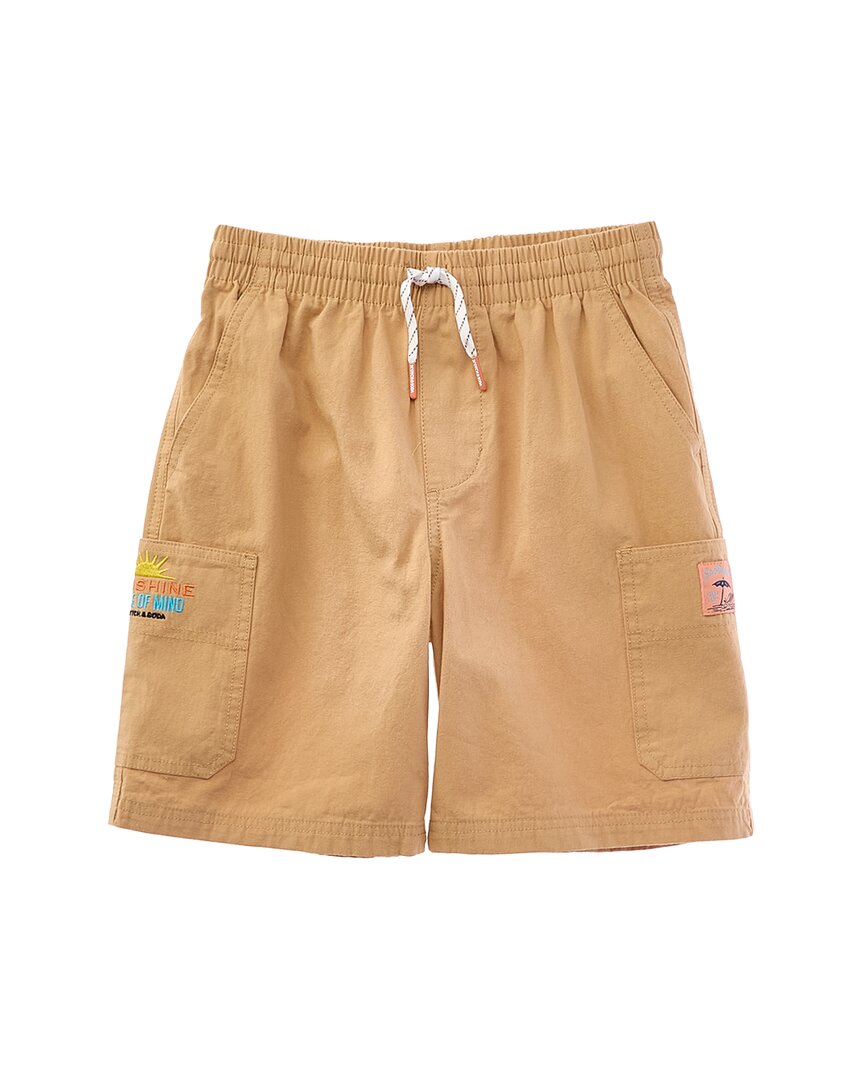 Scotch & Soda Cargo Short In Brown