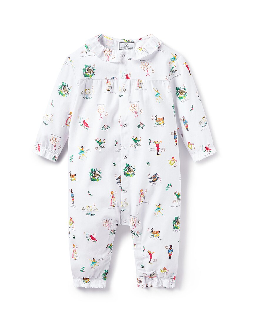 Petite Plume Madeleine Romper In White