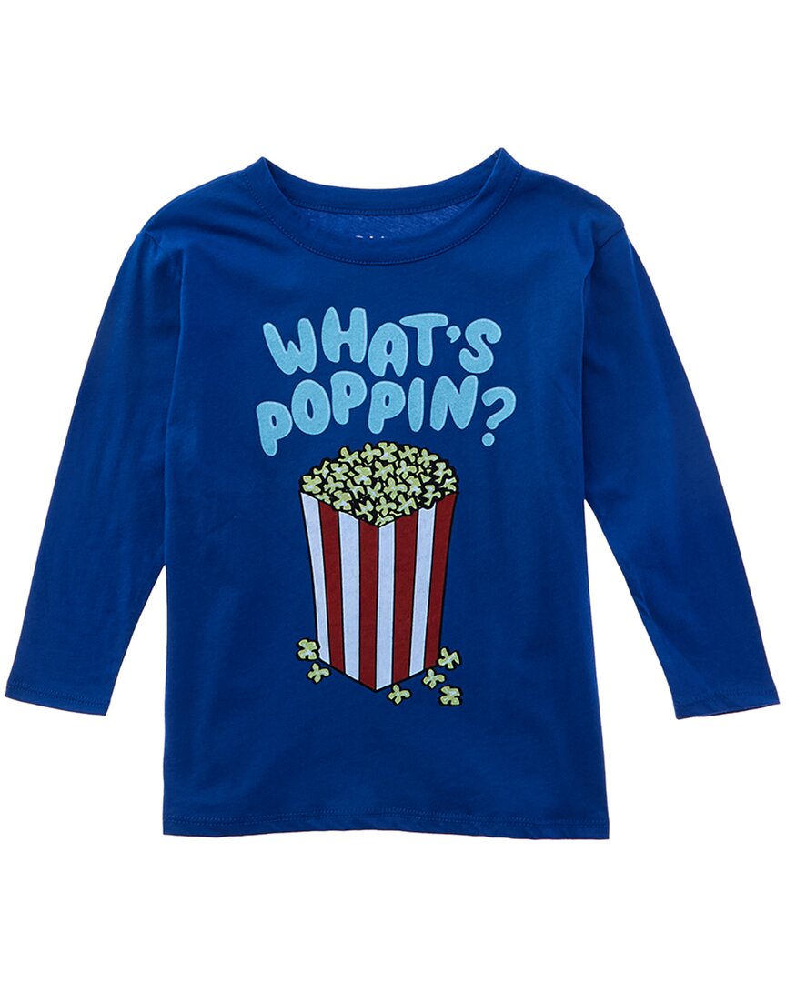 Chaser What's Poppin' T-shirt In Blue