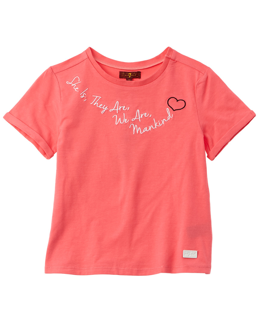 Image of For All Mankind Ringer Fitted T-Shirt