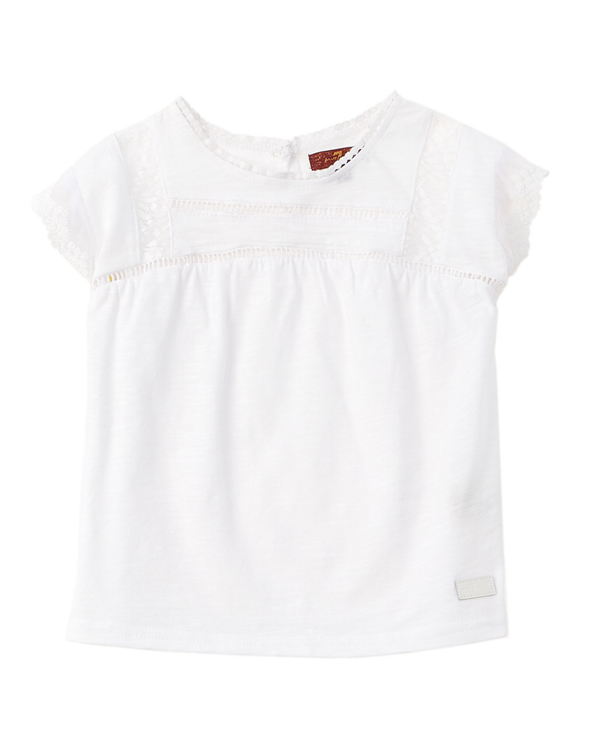 Image of For All Mankind Lace T-Shirt