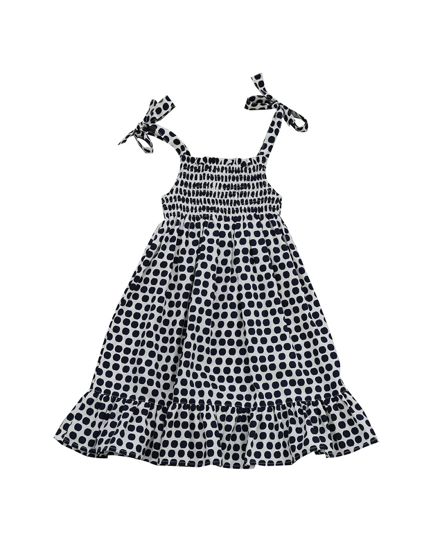 Image of Busy Bees India Smocked Shoulder Tie Dress