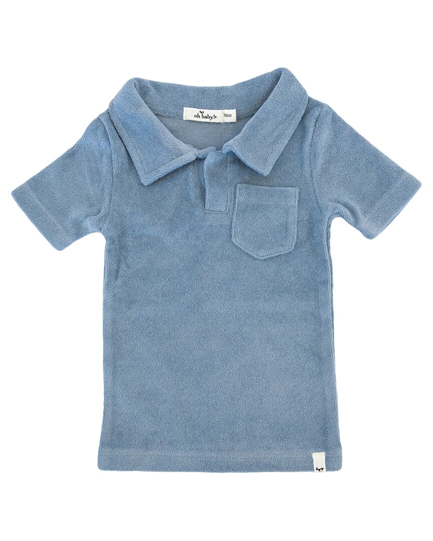 oh baby! Terry Baby Polo Shirt