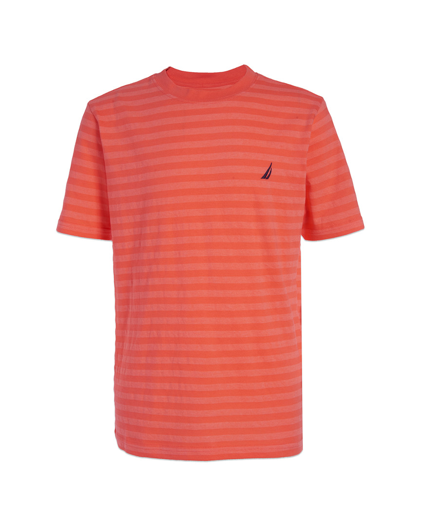 Image of Nautica Finn Stripe V-Neck T-Shirt