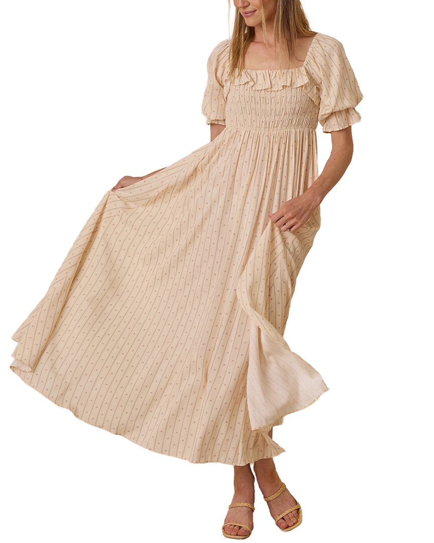 Noralee Birdie Dress In Neutral