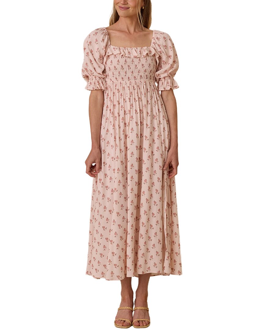 Noralee Birdie Dress In Red