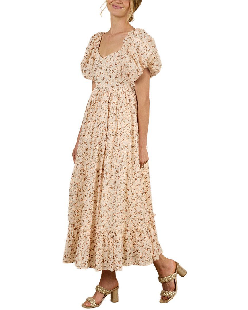 Noralee Hazel Dress In Orange