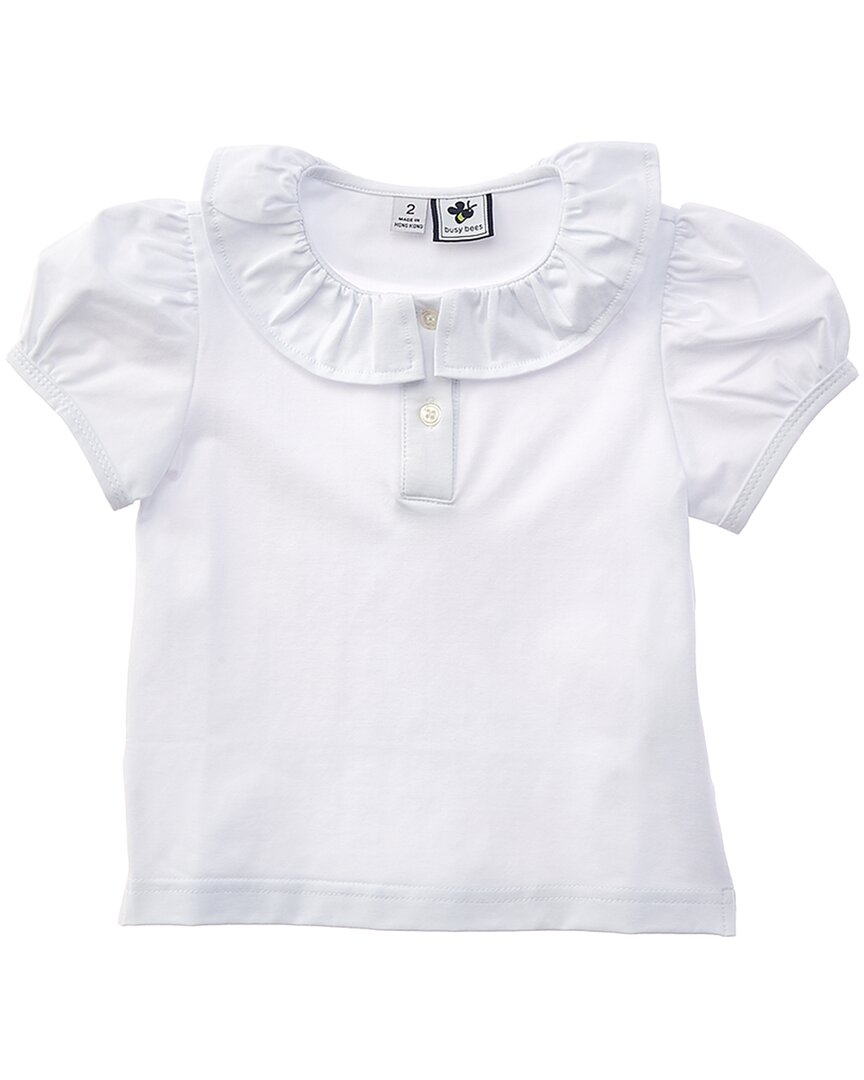 Busy Bees Kids'  Top In White