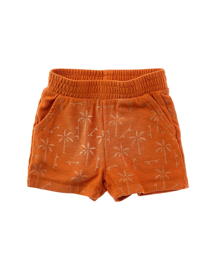 Chaser Knit Beach Short In Orange