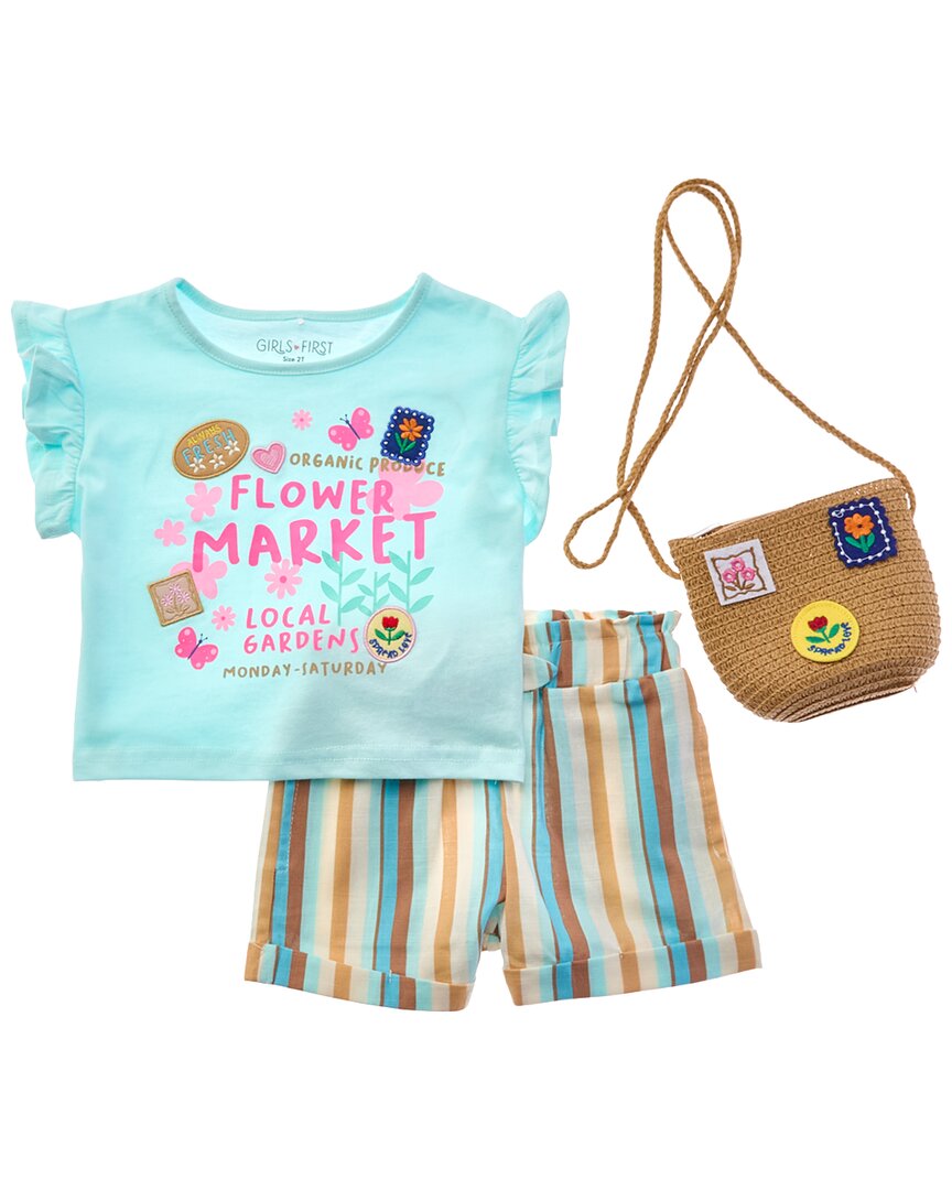 Freestyle Kids'  3pc Flower Girl Set In Multi
