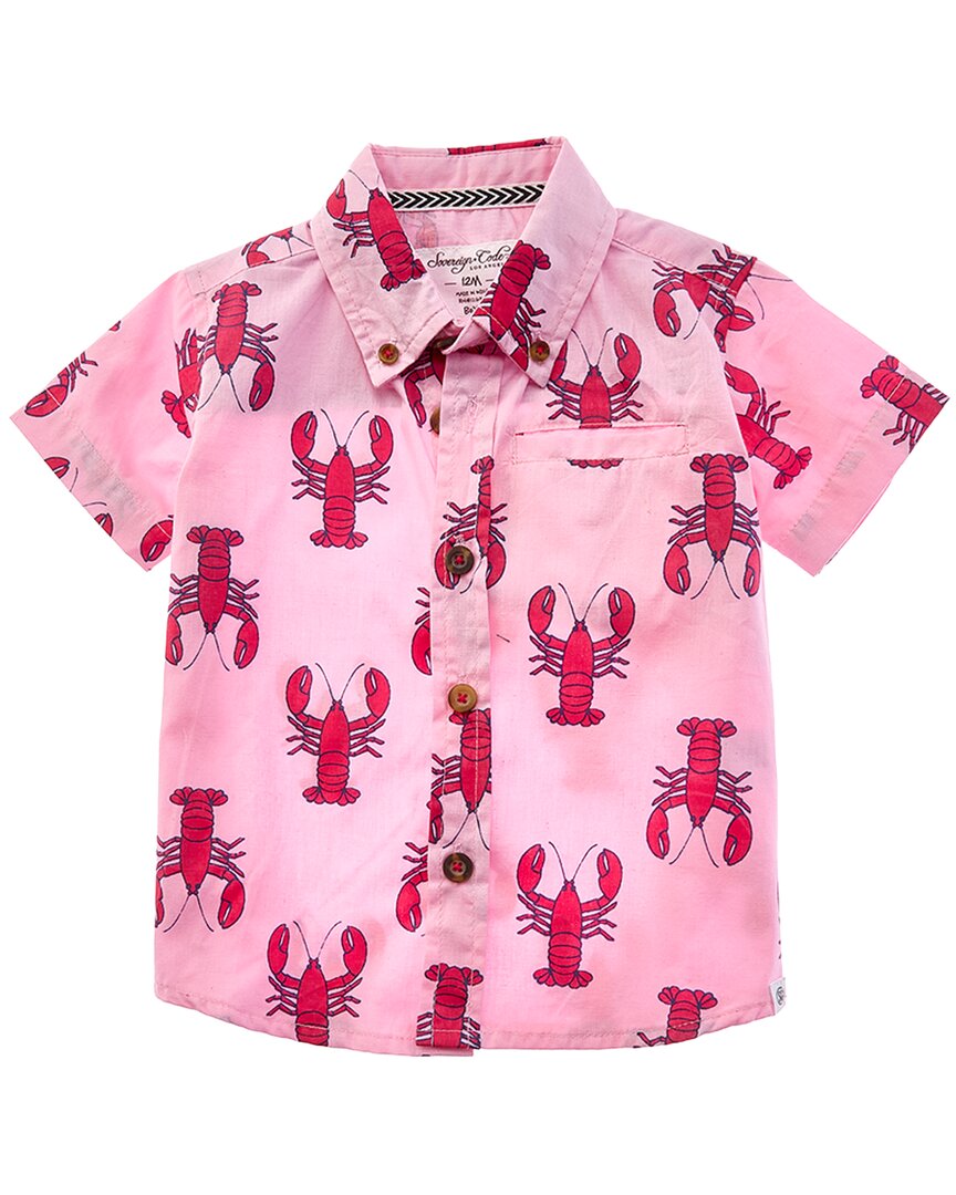 Sovereign Code Dover Lobster Shirt In Pink