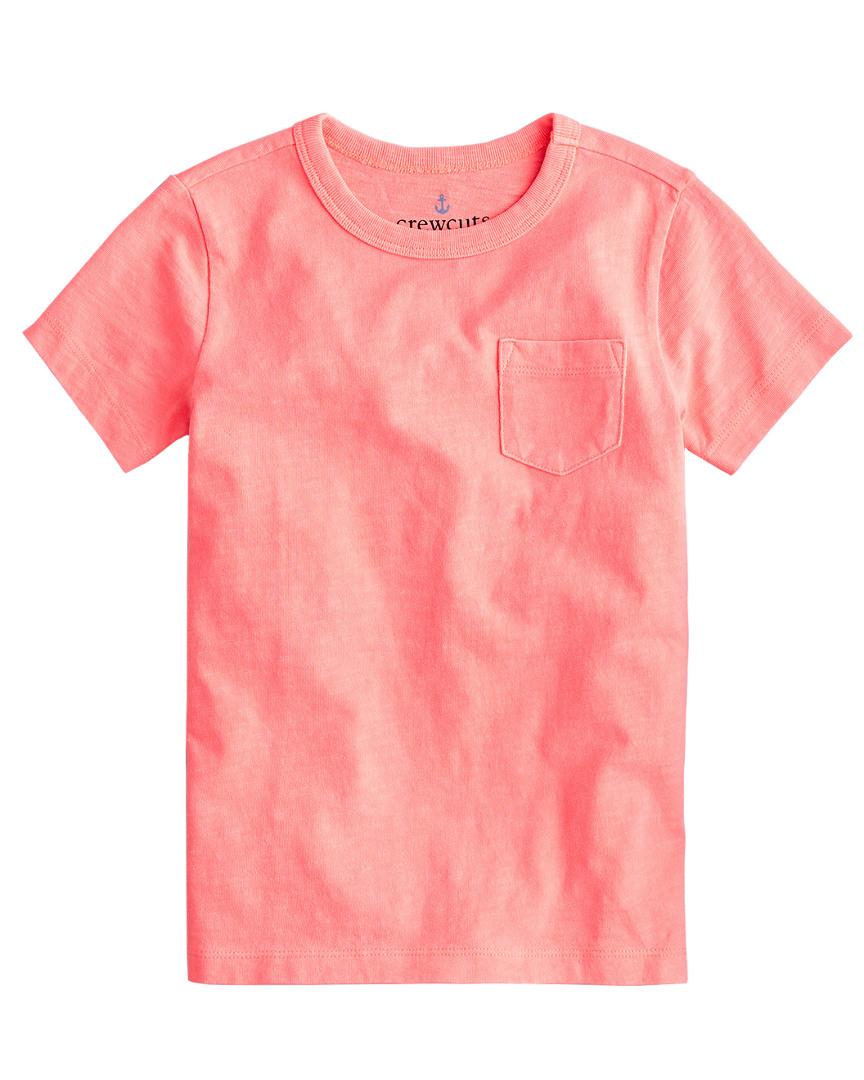 Image of crewcuts by J.Crew Garment-Dyed Pocket T-Shirt