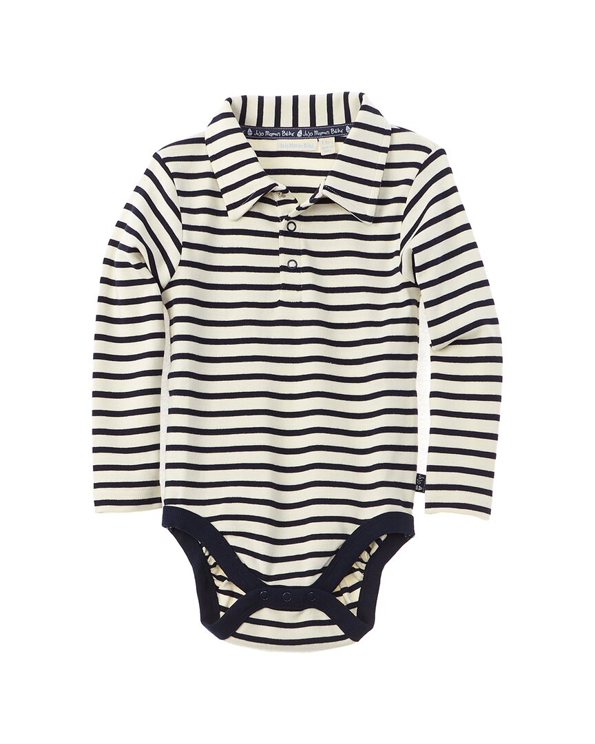 Image of JoJo Maman Bebe Breton Polo Shirt