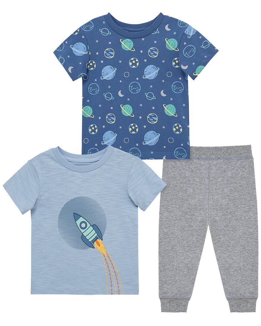 Little Me 3pc Space 3pc Play Set In Multi