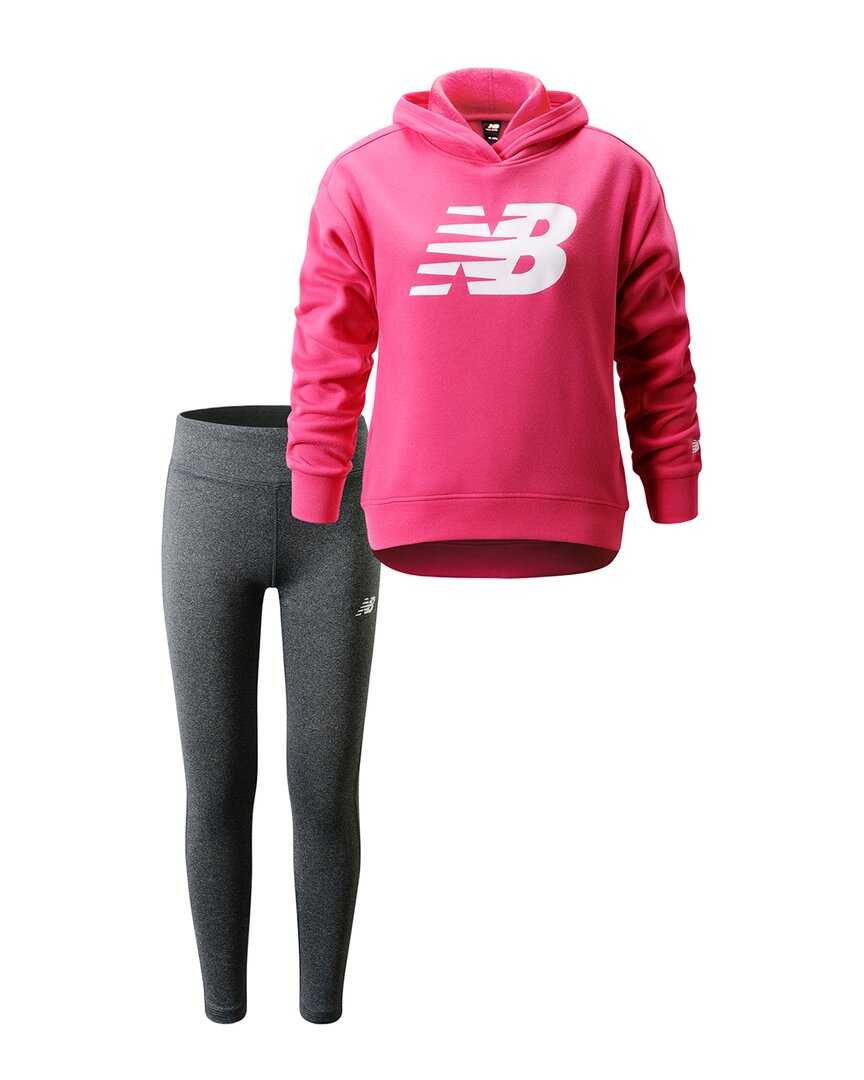 new balance 2pc hoodie & legging set