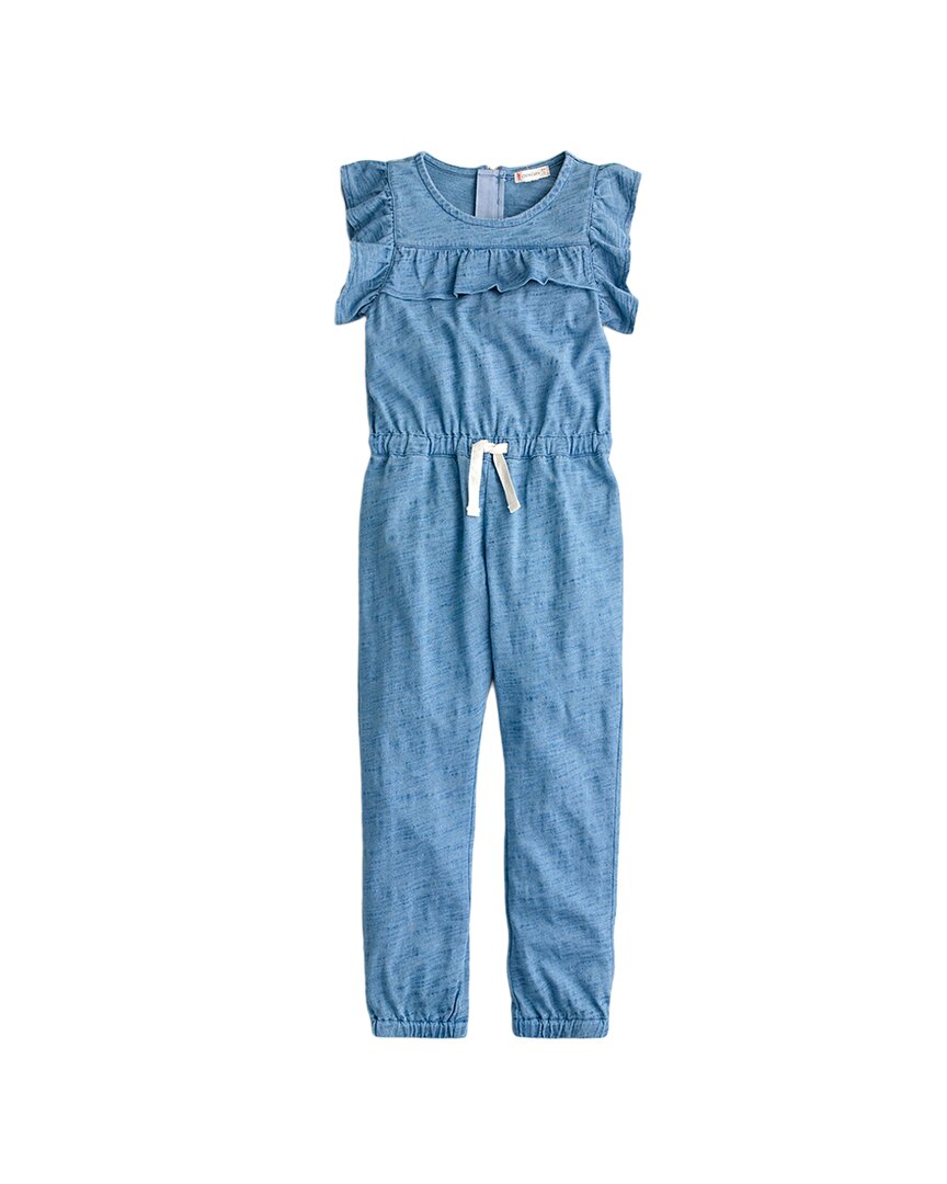 Image of crewcuts by J.Crew Indigo Slub Jumpsuit