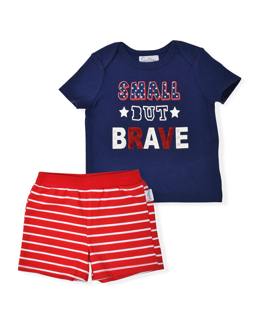 Image of Quiltex Short Sleeve Top & Short Set