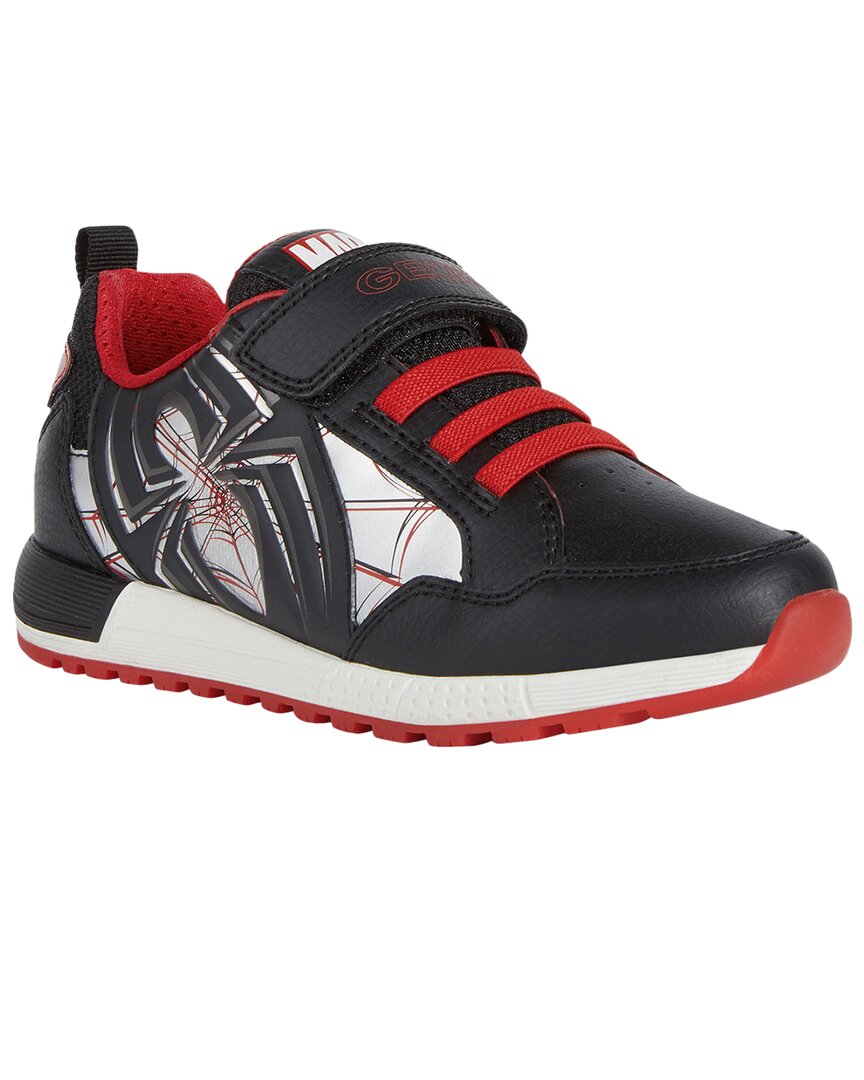 geox alben spiderman leather sneaker