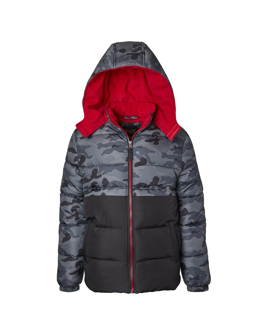 Image of iXtreme Camo Print Puffer Jacket