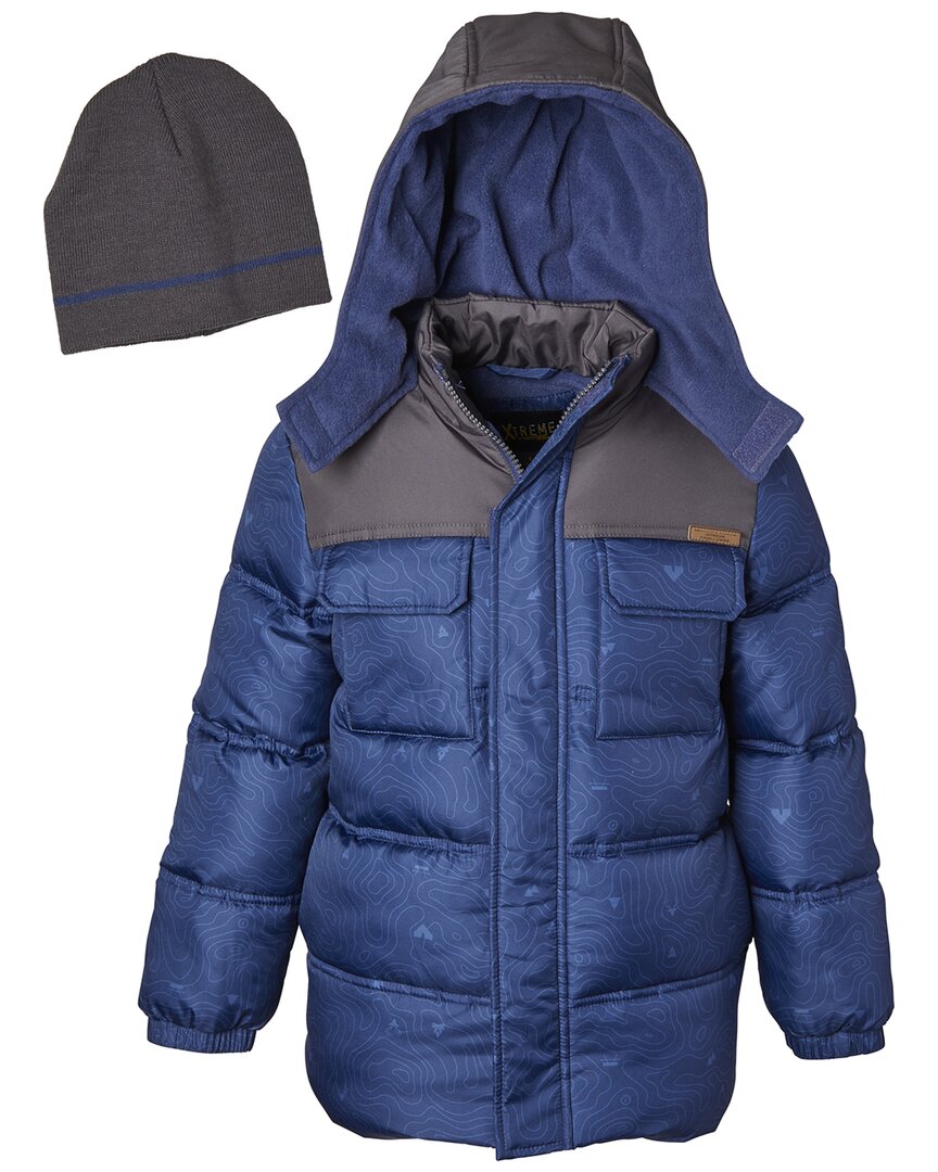 Image of iXtreme Tonal Print Puffer Jacket