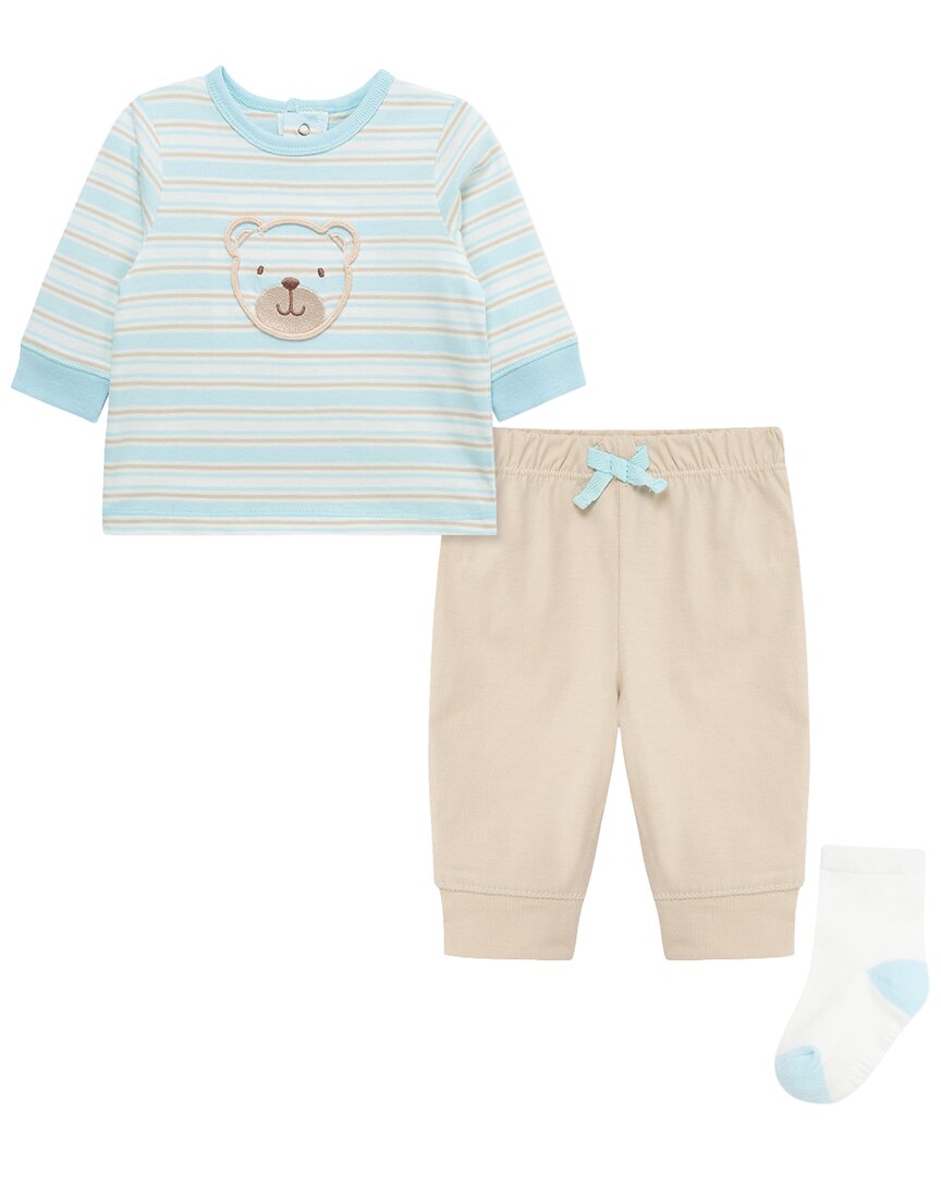 Little Me Rope Bear Jogger Set
