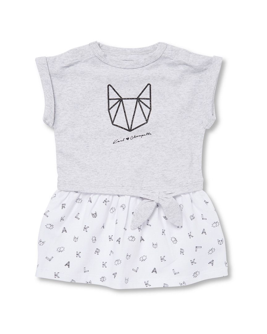 Image of Karl Lagerfeld Popover T-Shirt Dress