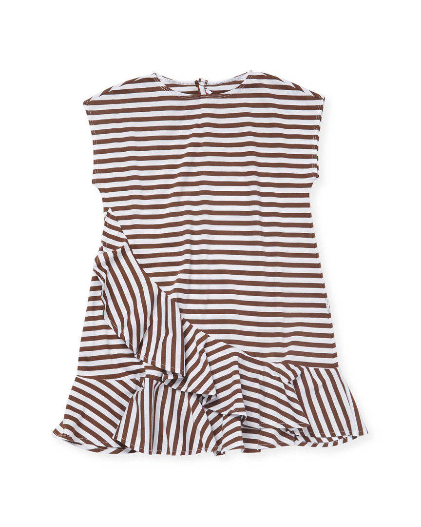 Image of Il Gufo Stripe T-Shirt Dress